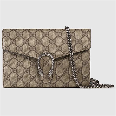 gucci dionysus suede wallet on chain|Gucci signature wallet on chain.